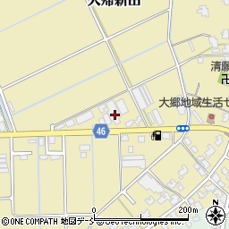 新潟県新潟市南区犬帰新田433周辺の地図