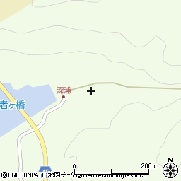 新潟県佐渡市深浦249周辺の地図