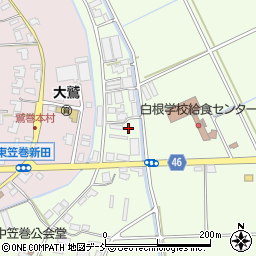 新潟県新潟市南区東笠巻2182周辺の地図