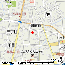福島県伊達市保原町中村町18周辺の地図
