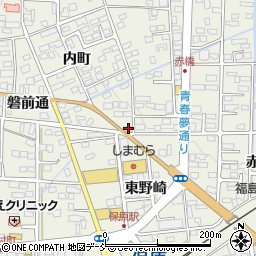 福島県伊達市保原町赤橋5周辺の地図