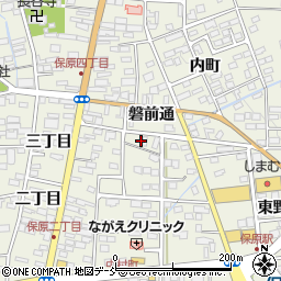 福島県伊達市保原町中村町19周辺の地図