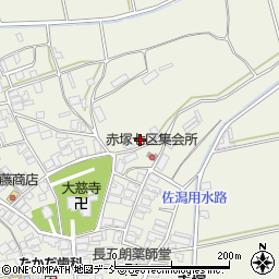 新潟県新潟市西区赤塚2589周辺の地図