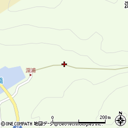新潟県佐渡市深浦260周辺の地図