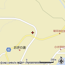 ＪＡ佐渡小木支店営農センター周辺の地図