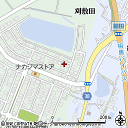 福島県相馬市新沼刈敷田2-21周辺の地図