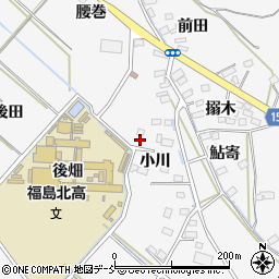 福島県福島市飯坂町小川31-6周辺の地図