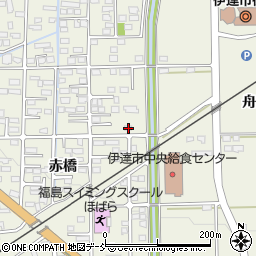 福島県伊達市保原町赤橋134周辺の地図