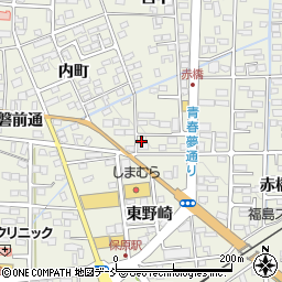 福島県伊達市保原町赤橋12周辺の地図