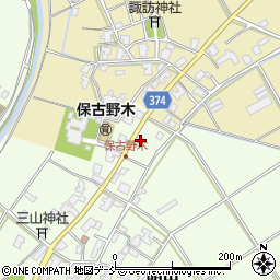 新潟県新潟市西区明田700周辺の地図