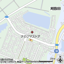 福島県相馬市新沼刈敷田2-12周辺の地図