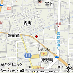 福島県伊達市保原町赤橋3周辺の地図