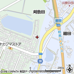 福島県相馬市新沼刈敷田2-45周辺の地図
