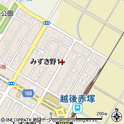 〒950-2264 新潟県新潟市西区みずき野の地図