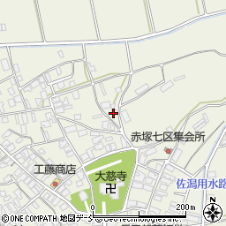 新潟県新潟市西区赤塚2622周辺の地図