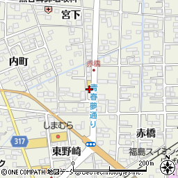 福島県伊達市保原町赤橋32周辺の地図