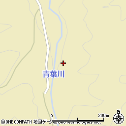 青葉川周辺の地図
