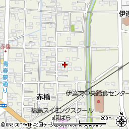 福島県伊達市保原町赤橋112周辺の地図