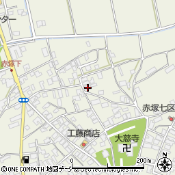 新潟県新潟市西区赤塚2644周辺の地図