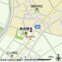 新潟県新潟市西区明田686周辺の地図