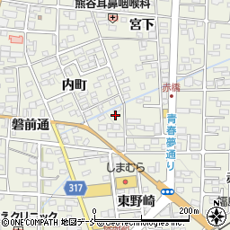 福島県伊達市保原町赤橋8周辺の地図