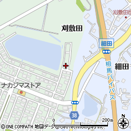 福島県相馬市新沼刈敷田2-58周辺の地図