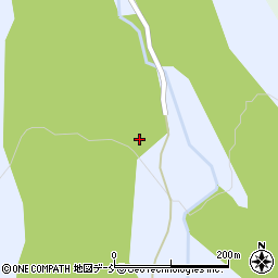 米沢市営　吾妻山ろく・放牧場周辺の地図