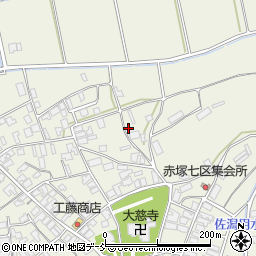 新潟県新潟市西区赤塚2620周辺の地図