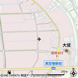 新潟県新潟市南区東笠巻新田355周辺の地図