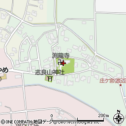 渕龍寺周辺の地図