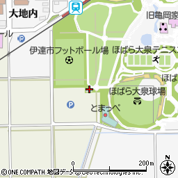 福島県伊達市保原町太田中192周辺の地図