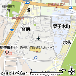 福島県伊達市雪車町7周辺の地図