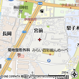 福島県伊達市雪車町6周辺の地図