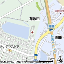 福島県相馬市新沼刈敷田2-64周辺の地図