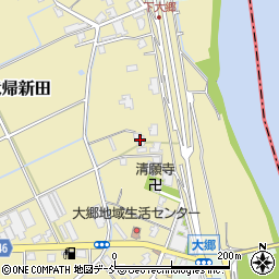 新潟県新潟市南区犬帰新田714周辺の地図