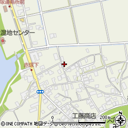 新潟県新潟市西区赤塚2419周辺の地図