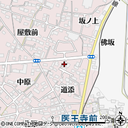 株式会社財テク総合保険事務所　飯坂片桐周辺の地図