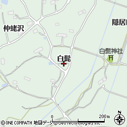 福島県相馬市石上白髭周辺の地図