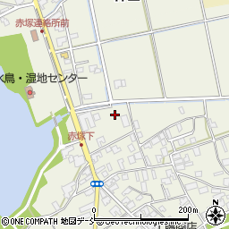 新潟県新潟市西区赤塚2370-1周辺の地図