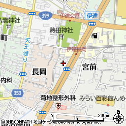 福島県伊達市宮前20-4周辺の地図