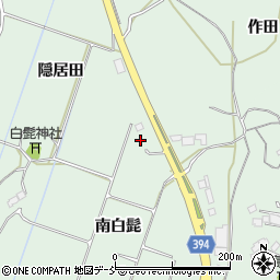 福島県相馬市石上南白髭周辺の地図