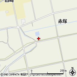 赤塚揚水機場周辺の地図