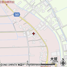 新潟県新潟市南区東笠巻新田409周辺の地図