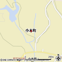 新潟県佐渡市小木町周辺の地図