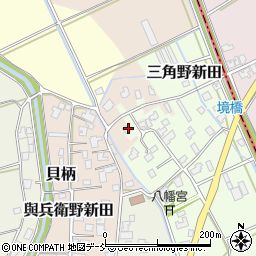 新潟県新潟市西蒲区貝柄新田344周辺の地図