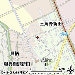 新潟県新潟市西蒲区貝柄新田342-1周辺の地図