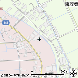 新潟県新潟市南区東笠巻新田254周辺の地図