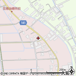 新潟県新潟市南区東笠巻新田420-1周辺の地図