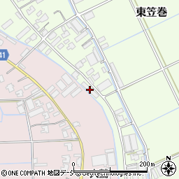 新潟県新潟市南区東笠巻2198周辺の地図