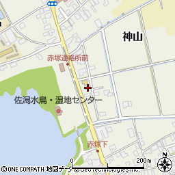 新潟県新潟市西区赤塚1567周辺の地図